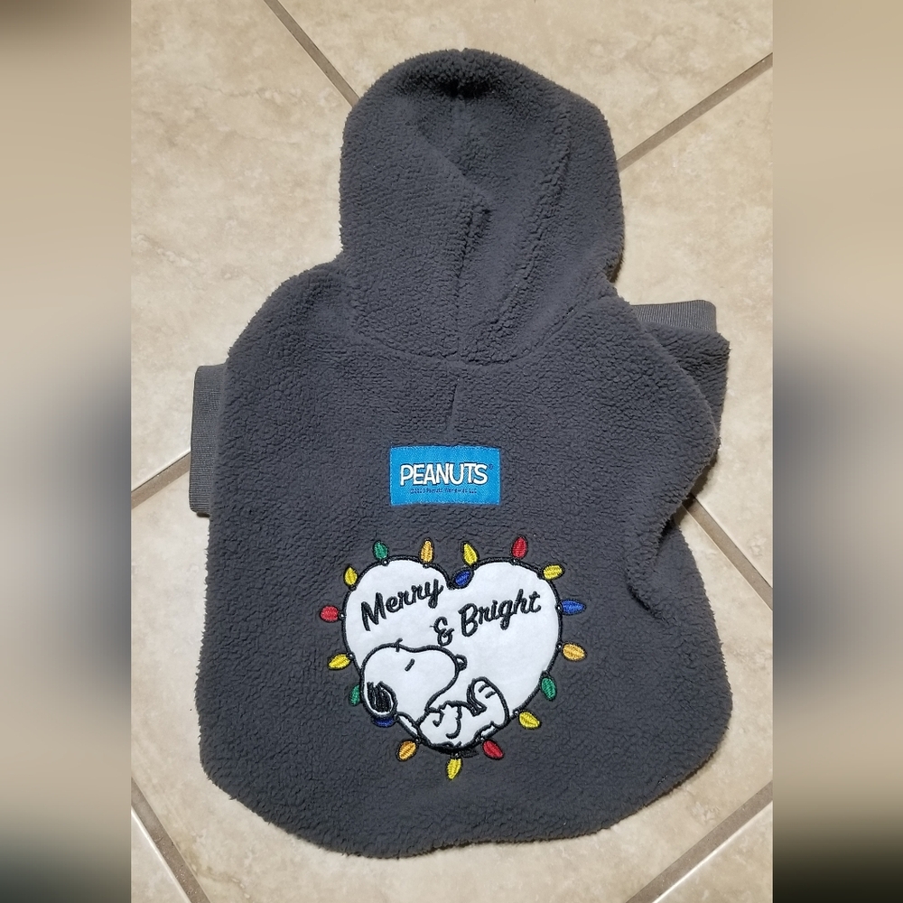 Snoopy Merry & Bright Dog Sweater (Small)